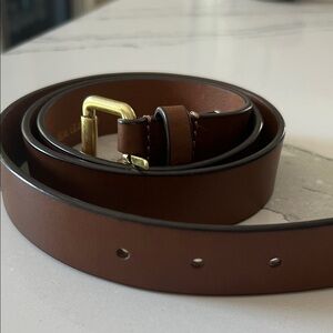 Boden xl classic brown leather belt (nwot/looks new)